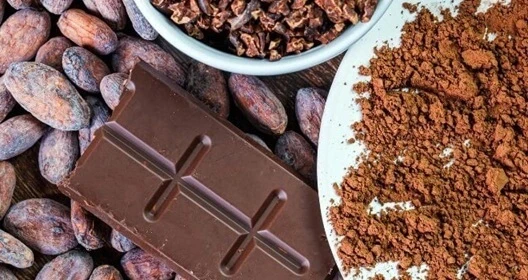 פולי קקאו גולמיים, ניבס וטבלת שוקולד מוגמרת - תהליך Bean to Bar