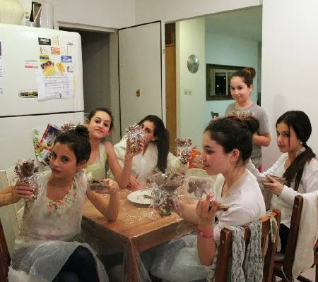 סדנת שוקולד לילדים