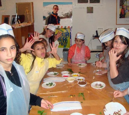 סדנת שוקולד לילדים
