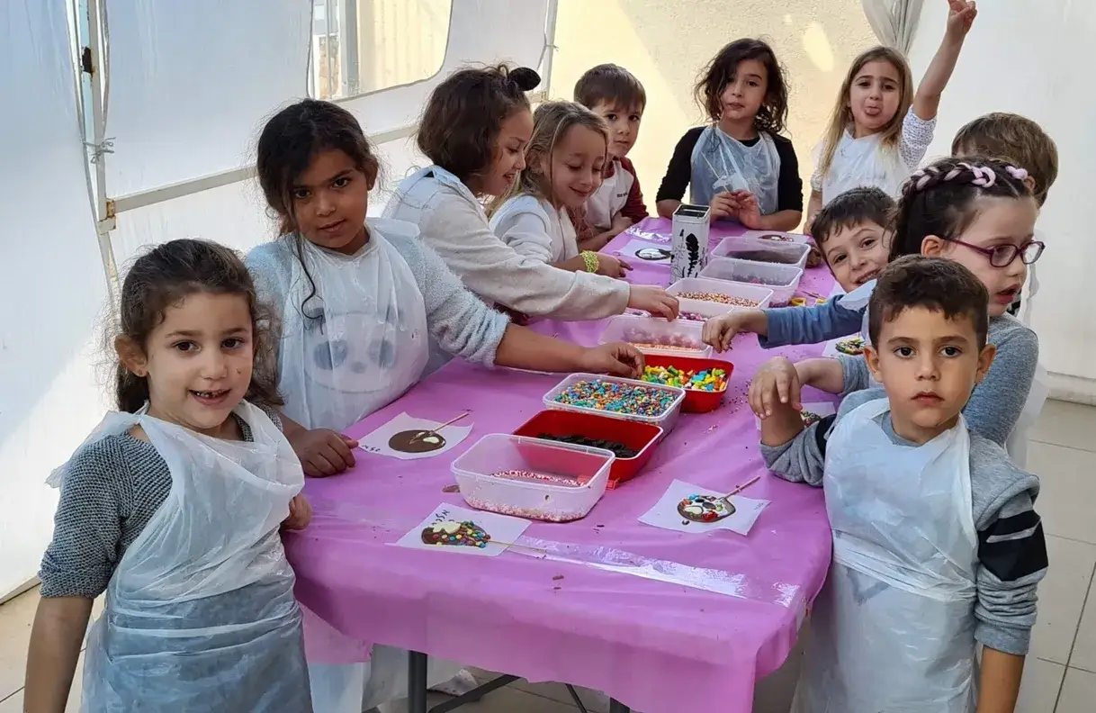 סדנת שוקולד ליום הולדת