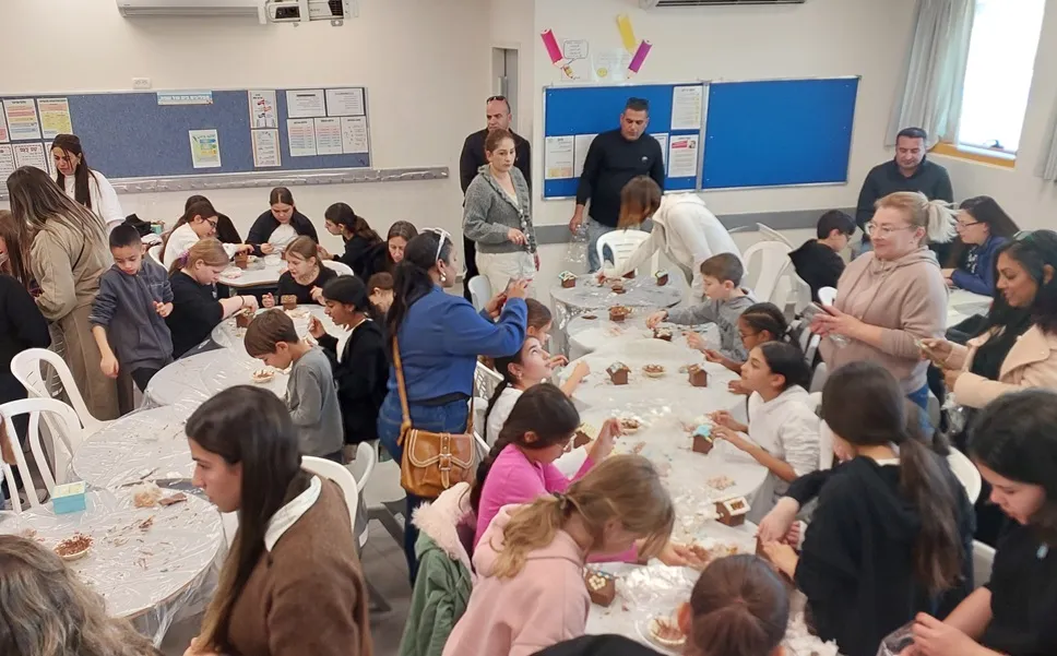 סדנת בית משוקולד בבית הספר - חוגגים את סיום השנה