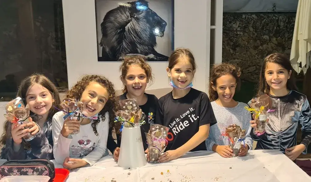 משחקי שוקולד והפתעות בסדנת שוקולד לילדים