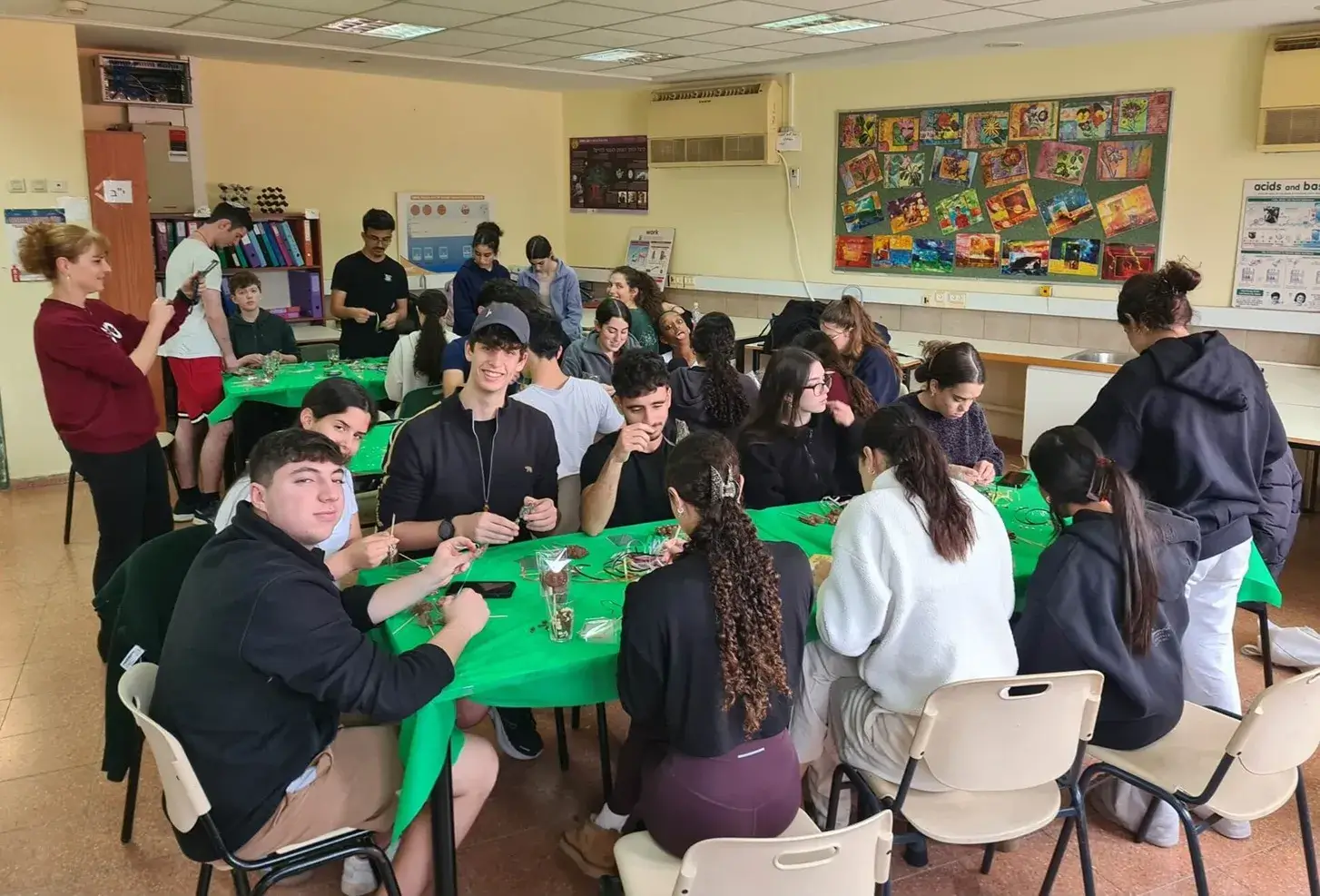 סדנת שוקולד לחגיגת סיום שנת הלימודים