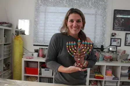 מדריך איך להכין חנוכיה משוקולד